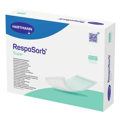 RESPOSORB Super Wundauflage 20x25 cm steril - 1