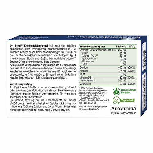 DR.BO25HM Knochendichteformel Tabletten - 4
