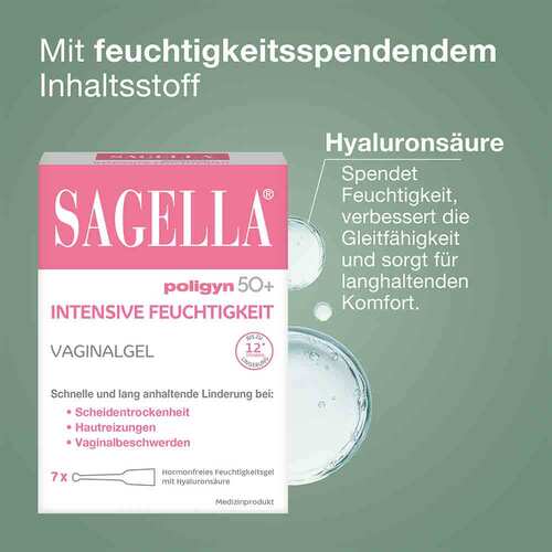 Sagella poligyn 50 + intensive Feuchtigkeit Gel - 6