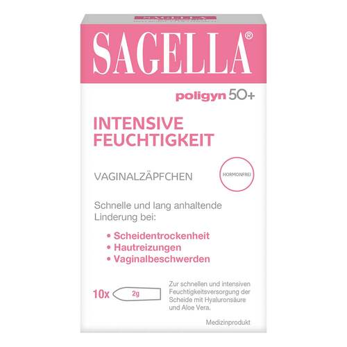 Sagella poligyn 50 + intensive Feuchtigkeit Ovula - 1