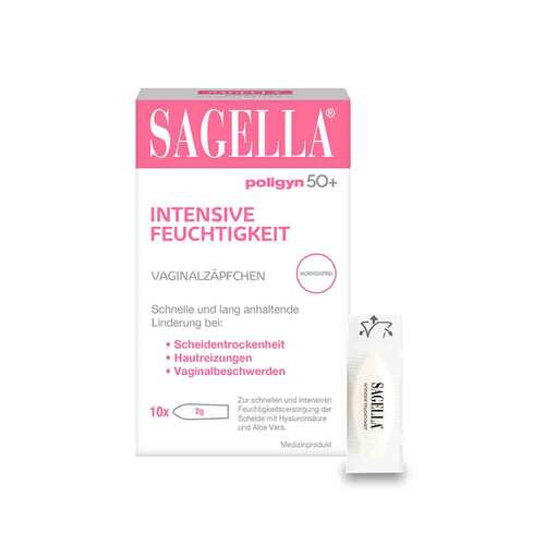 Sagella poligyn 50 + intensive Feuchtigkeit Ovula - 2