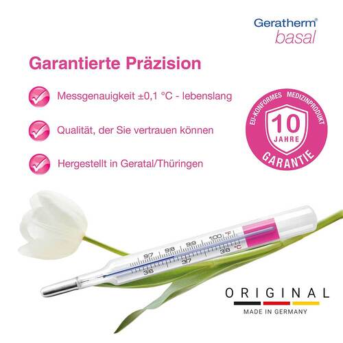 GERATHERM basal Zyklusthermometer - 6