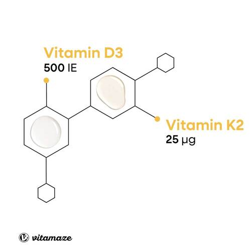 Vitamin D3 K2 500 I.E. Kinder Tropfen - 4