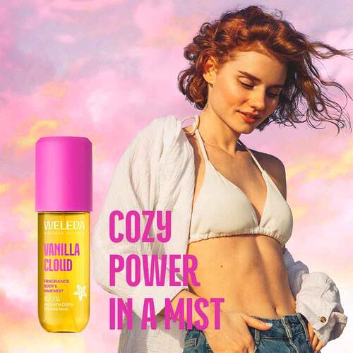 Weleda Fragrance Body &amp; Hair Mist Vanilla Cloud - 3