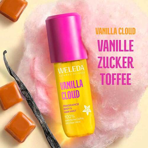 Weleda Fragrance Body &amp; Hair Mist Vanilla Cloud - 4