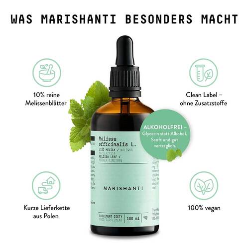 Melissen Extrakt Kr&auml;uter Tropfen alkoholfrei - 4
