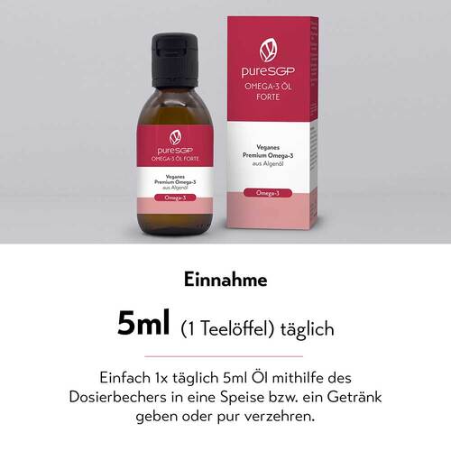 Puresgp Omega-3 &Ouml;l Forte Tropfen - 5