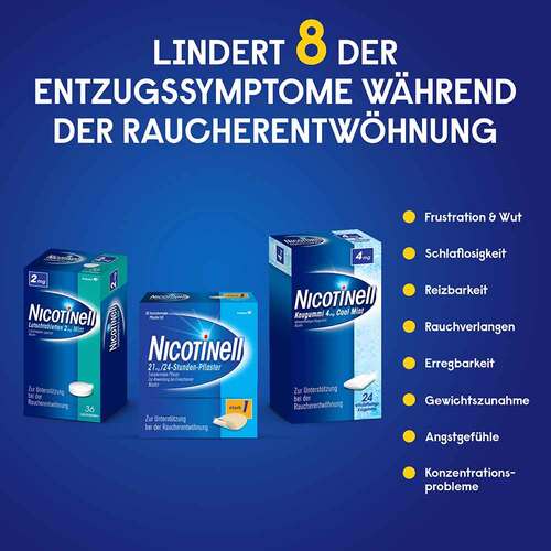 Nicotinell 21 mg / 24-Stunden-Pflaster 52,5mg - 2