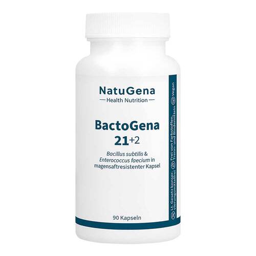 Bactogena 21 + 2 Bakterienkulturen vegan Kapseln - 1