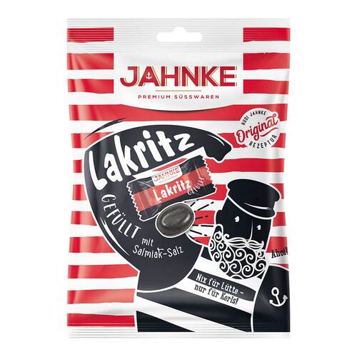 Jahnke Lakritz gef&uuml;llt mit Salmiaksalz Bonbons - 1