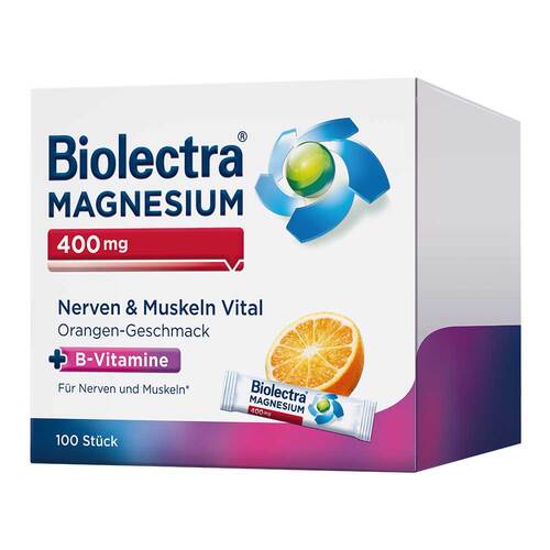 BIOLECTRA Magnesium 400 mg Nerven &amp; Muskeln Vital - 1