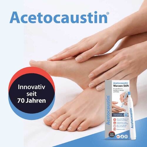 Acetocaustin Stift gegen Warzen - 6