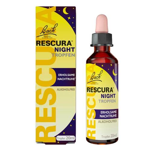 Bachbl&uuml;ten Rescura Night Tropfen alkoholfrei - 1