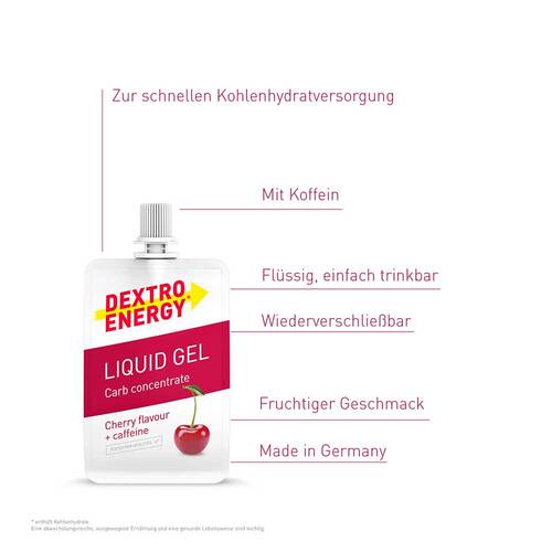 Dextro Energy Sports Nutr.Liquid Gel Cherry - 3