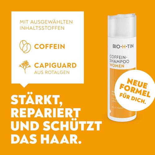 BIO-H-TIN Coffein-Shampoo women - 2