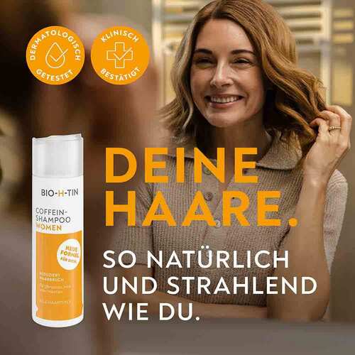BIO-H-TIN Coffein-Shampoo women - 5