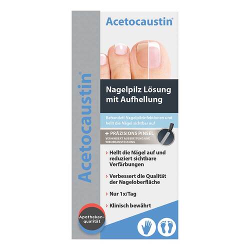 Acetocaustin Nagelpilz L&ouml;sung mit Aufhellung - 1