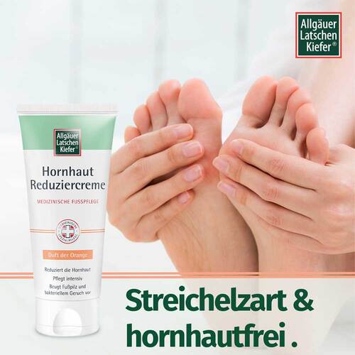 Allg&auml;uer Latschenkiefer Hornhaut Reduziercreme Orange - 2