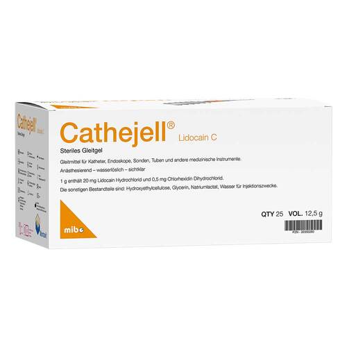 Cathejell Lidocain C steriles Gleitgel Zhs 12,5 g - 2