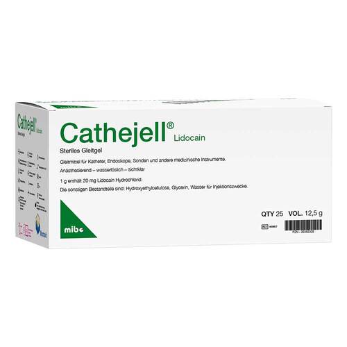 Cathejell Lidocain steriles Gleitgel Zhs 12,5 g - 2