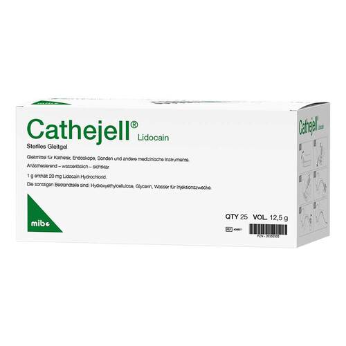 Cathejell Lidocain steriles Gleitgel Zhs 12,5 g - 3