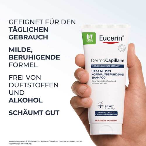 EUCERIN DermoCapillaire Urea kopfhautberuhig.Sha. - 4