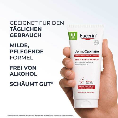 EUCERIN DermoCapillaire pH5 Shampoo - 6