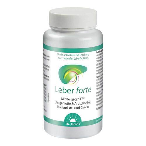 Leber Forte Bergamot Mariendistel Cholin Dr.Jacobs - 1