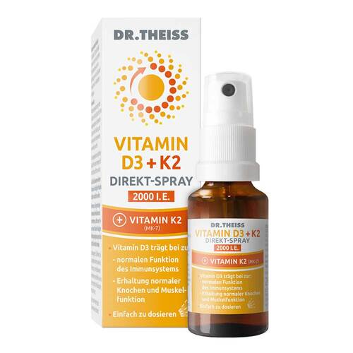 DR.THEISS Vitamin D3 + K2 Direkt-Spray 2000 I.E. - 1