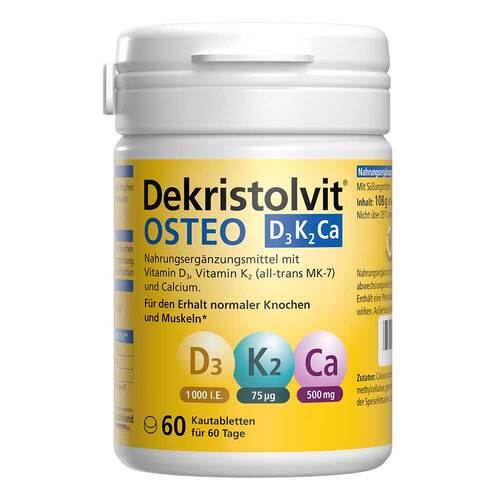 Dekristolvit Osteo D3K2 Ca Kautabletten - 1