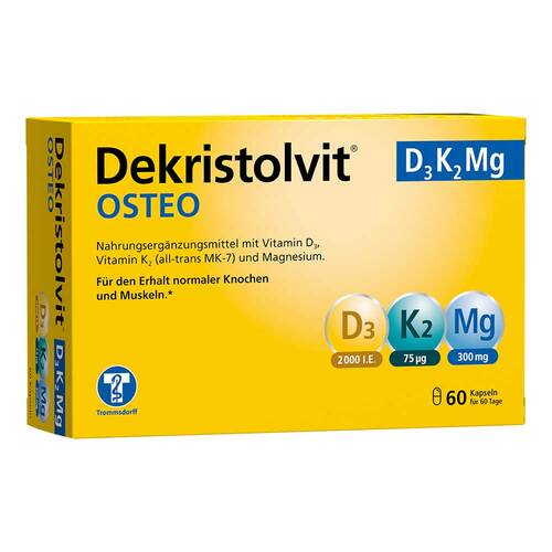 Dekristolvit Osteo D3K2Mg Kapseln - 1