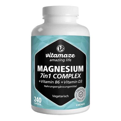 Magnesium 7IN1 Komplex + B6+D3 Kapseln - 1