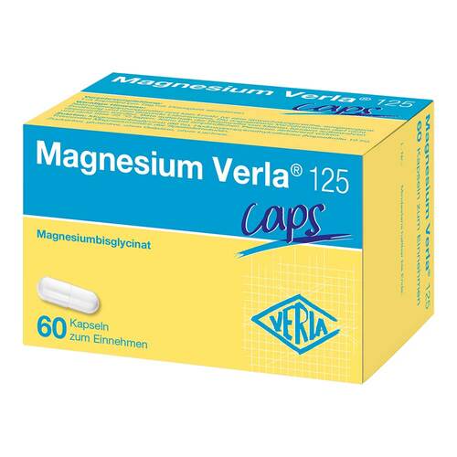 Magnesium Verla 125 Caps - 1