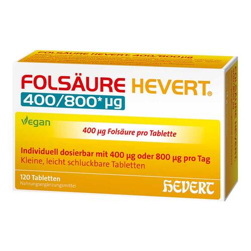FOLSA25URE Hevert 400 / 800 m63g Tabletten - 1