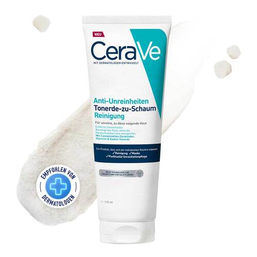 Cerave Tonerde-zu-Schaum Reinigung - 1