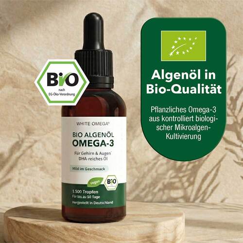 Bio ALGENO25L Dha reich 465 mg white Omega - 2