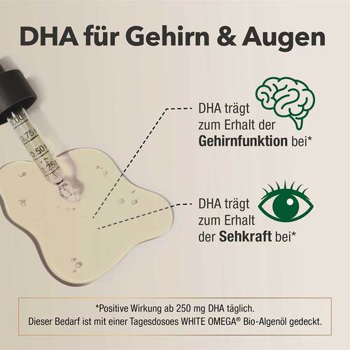 Bio ALGENO25L Dha reich 465 mg white Omega - 3
