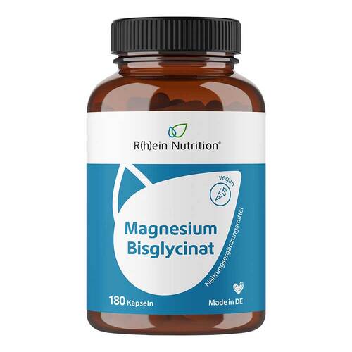 Magnesium Bisglycinat hochdosiert vegan Kapseln - 1