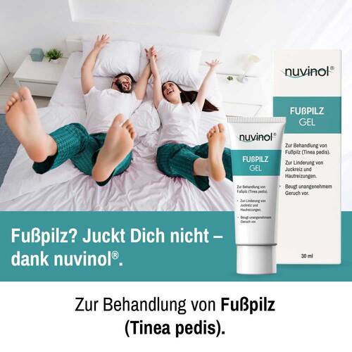 NUVINOL Fu&szlig;pilz Gel mit Urea - 2