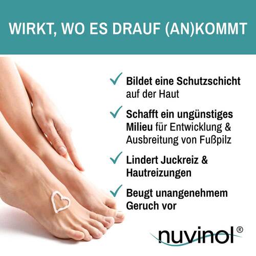 NUVINOL Fu&szlig;pilz Gel mit Urea - 5