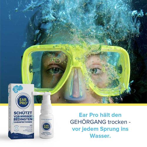 Ear Pro Ohrenspray Schutz Schwimmen Tauchen Surfen - 2