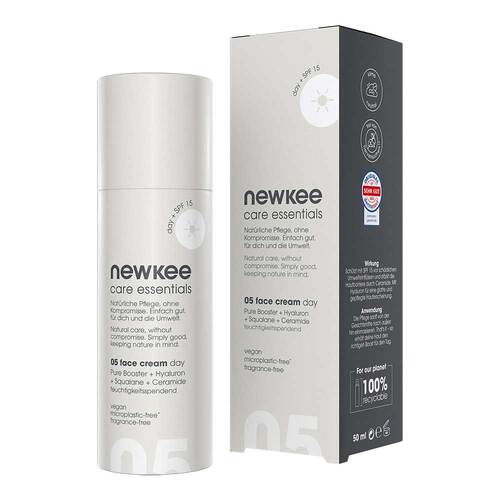 Newkee Tagescreme mit Hyaluron + Lsf 15 - 1